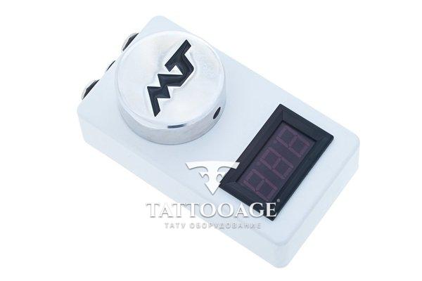 Блок питания Mustang Tattoo Power Box Practic Белый Муар PBP12