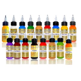 Intenze Mario Barth Gold Label Tattoo Inks Set